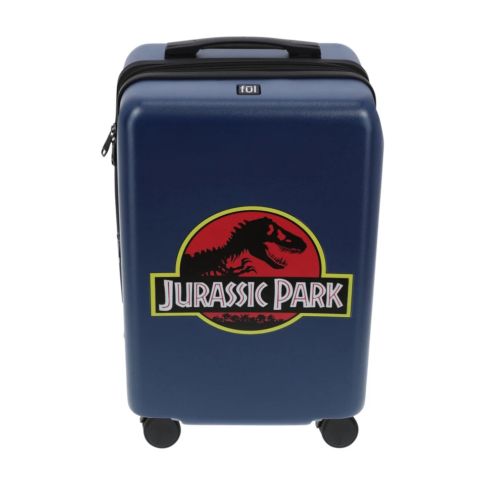 Jurassic Park 22.5 Inch Carry On Luggage, Hardshell Rolling Suitcase with Spi... - Image 3 of 4