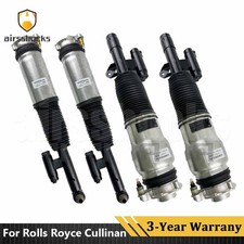 4X Fit Rolls Royce Cullinan RR3 2018- Front Rear Air Suspension Shock Struts EDC