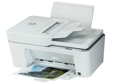 HP DeskJet 4155e WiFi USB Color Inkjet Printer Scanner Copier LCD w/ PSU, cables