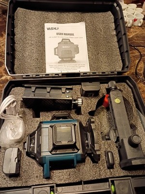 VASHLY 16 lines 4D 360° Green Cross Line Laser Level
