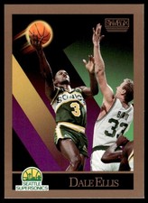 1990-91 SkyBox #266 Dale Ellis Seattle SuperSonics