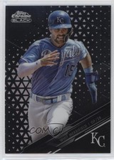 2020 Topps Chrome Black Refractor 90/199 Whit Merrifield #44 sq1