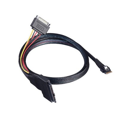 Mini SAS HD SFF-8088 to 4-Port SAS 8482 2-in-1 Server Cable, 50/100cm