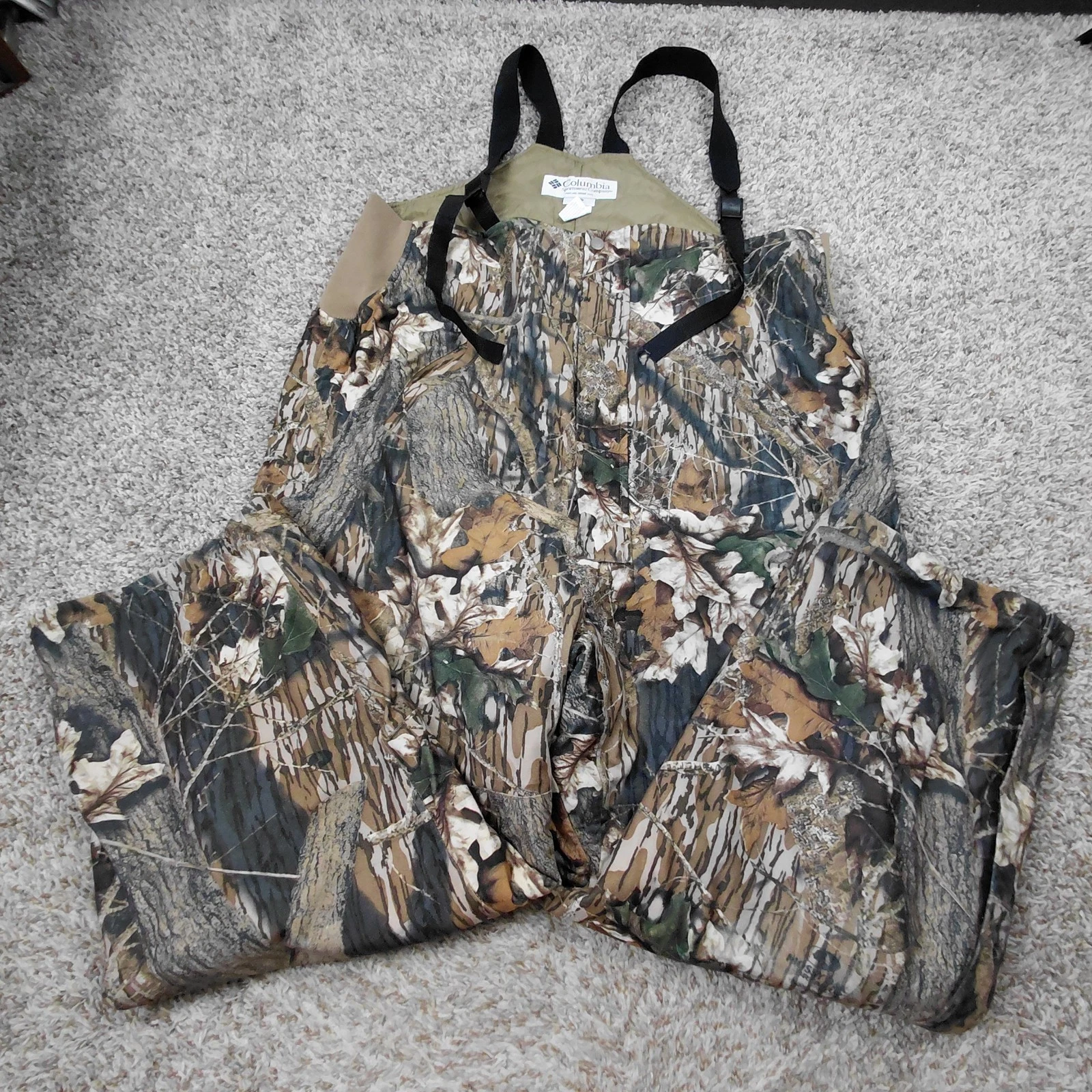 Columbia Camouflage Hunting Bibs Overalls Mens 2XL XXL Camo Insulated Outdoor
Opens in a new window