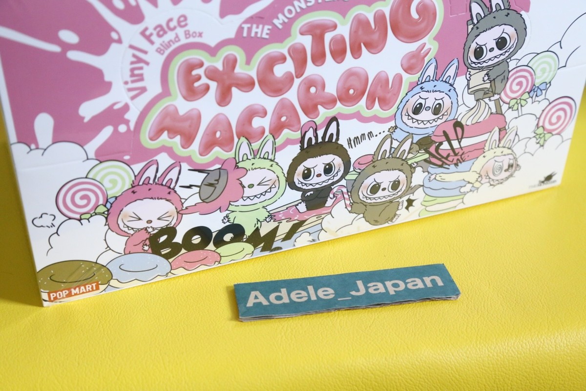 正規品 POPMART LABUBU macaron THE MONSTERS - Tasty Macarons Vinyl Face Blind Box | Blind