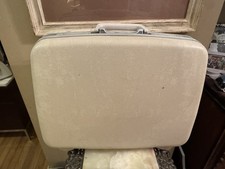 "Maleta rígida blanca vintage Samsonite Silhouette 20"" x 16"" x 7"""