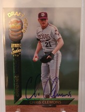 1994 Signature Rookies Draft Picks - Chris Clemons #31 Autographs /7750 (AU, RC)