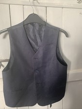 Boy&rsquo;s Blue Waistcoat Age 10