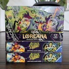 Disney Lorcana TCG Attack of the Vine Booster Box Factory Sealed SHIPS SAME DAY