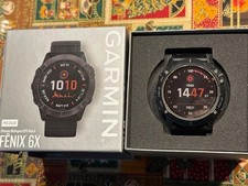 Garmin Smartwatch GPS Multisport Fenix 6X Pro Solare Titanio 51mm
