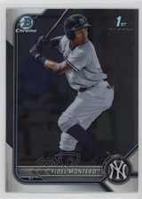 2022 Bowman Chrome Prospects Fidel Montero #BCP-74 3vt