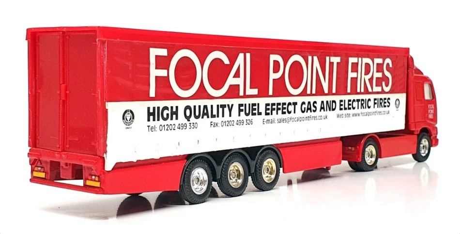Corgi 1/64 Scale TY86704 - Volvo Curtainsider Truck - Focal Point Fires - Image 2 of 4