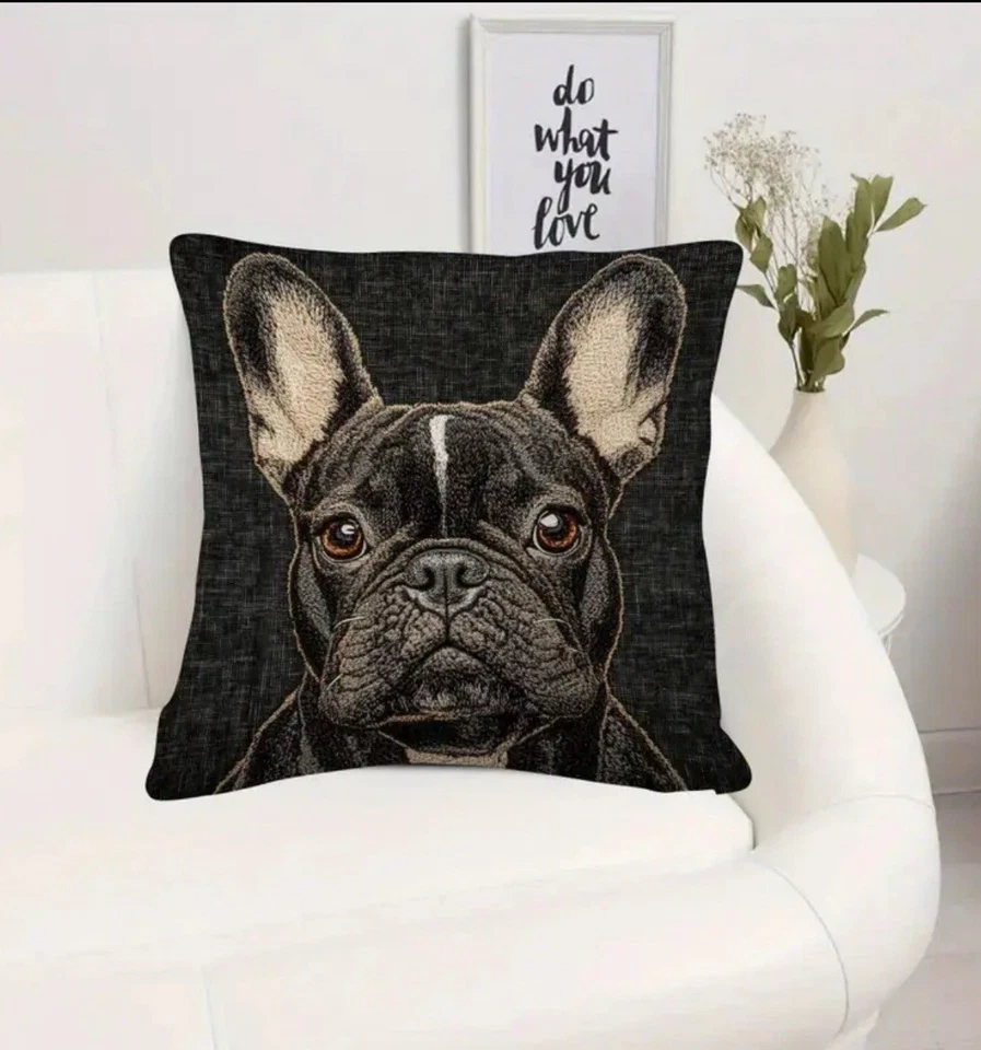 Funda de almohada Bulldog Francés Foto 3 de 4