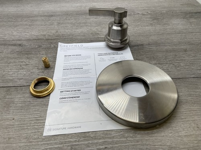 #ad #ad Signature Hardware SHGF8010ZBN Greyfield Pressure Balanced Valve Trim Only $34.99