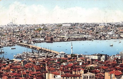 Turkey - ISTANBUL - The Old Bridge - Publ. E. F. Rochat 59
