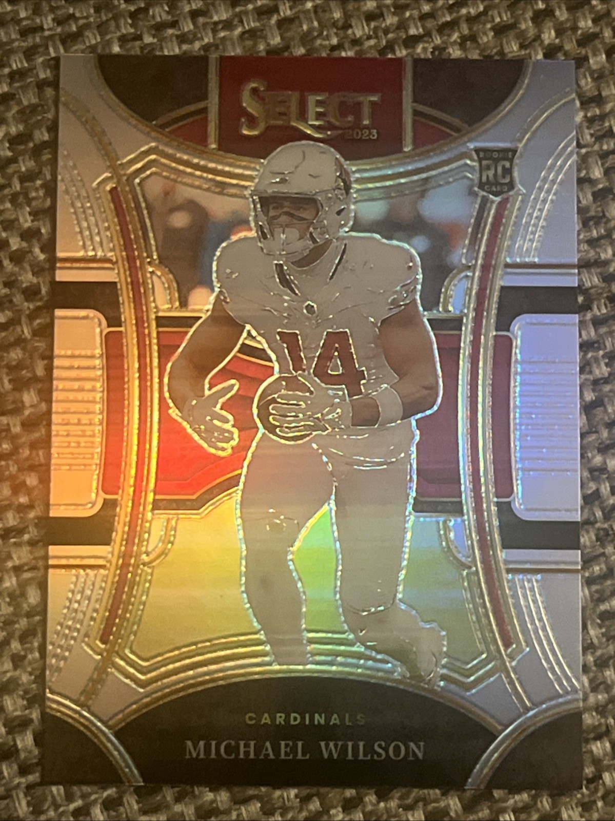 2023 Panini Select - Suite Level Michael Wilson #401 Silver Prizm (RC)