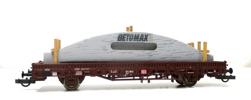 Roco H0 47847 Rungenwagen Ladung Betonträger Betomax DB OVP (2694h) | Zustand: Gebraucht