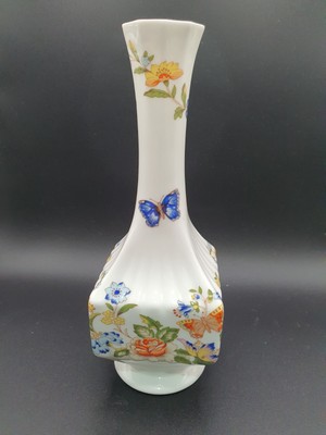 Schöne Aynsley ''Cottage Garden'' einzigartige 7'' Knospen Vase Bone China England 