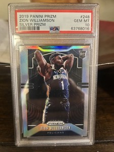 Zion Williamson Silver Prizm | eBay