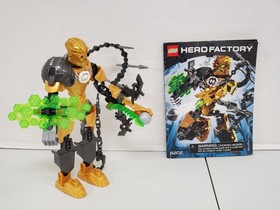 Lego 6202 Hero Factory: Rocka 100% Complete with Instruction Manual