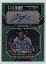 2023 Panini Prizm Draft Picks Choice Green 3/8 Olivier-Maxence Prosper Auto 1bj7