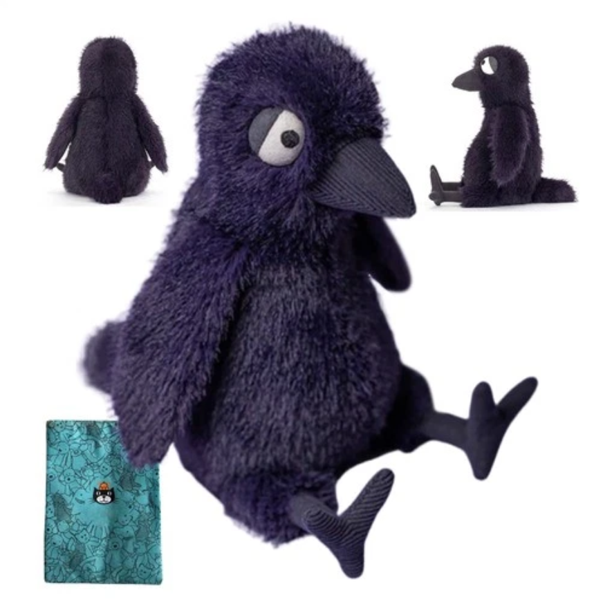 新品　jelly cat hocus crow 　カラス Hocus Crow - Official Jellycat