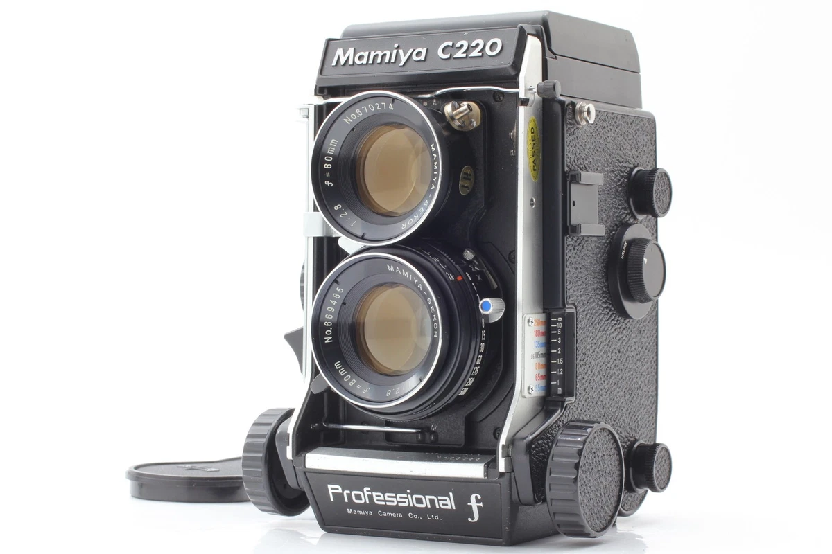 値下げ　美品　MAMIYA マミヤ C220 PROFESSIONAL 80ミリ Mamiya C220 Professional Medium Format Film Camera – Relics