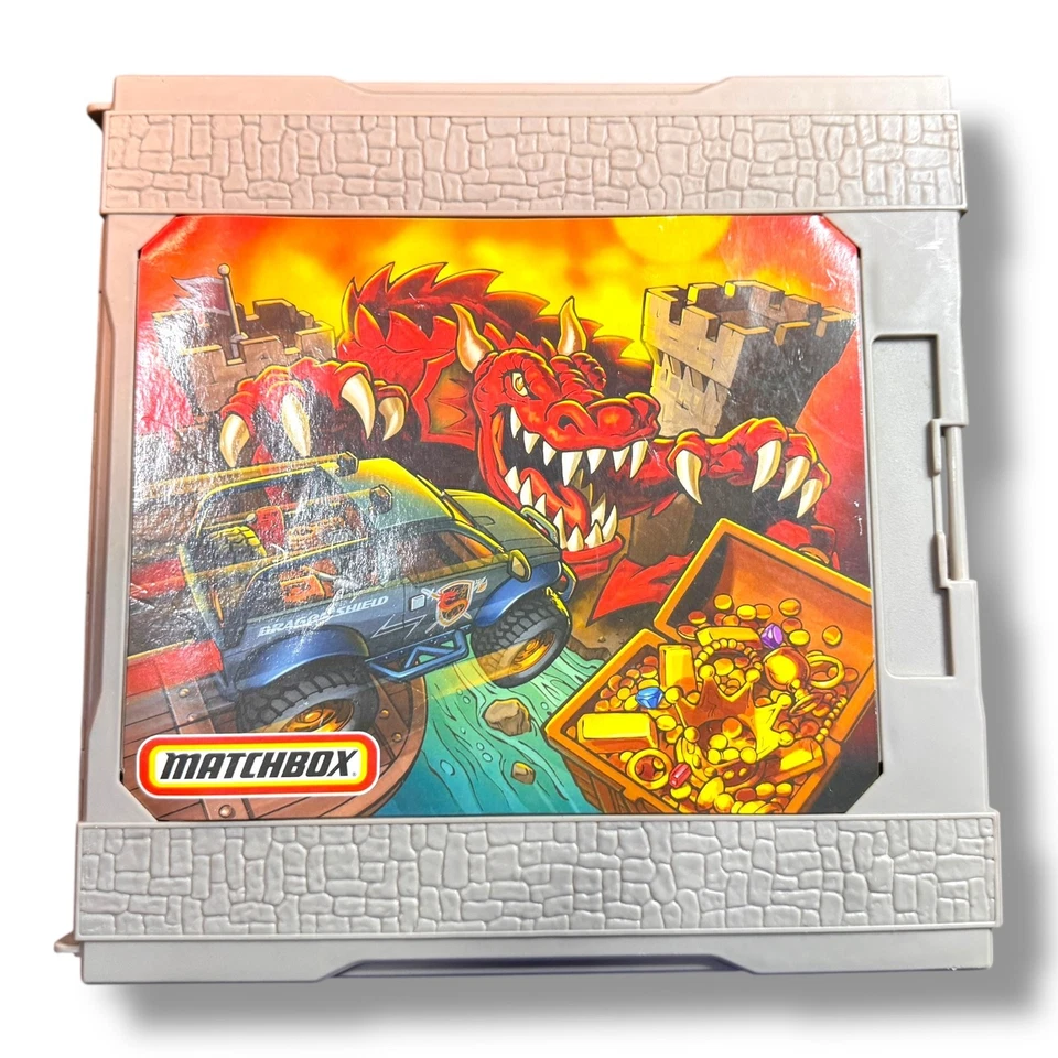 Matchbox Pop Up Folding Playset Dragon Castle Treasure 2005 Mattel Fold N Go - Image 4 of 4