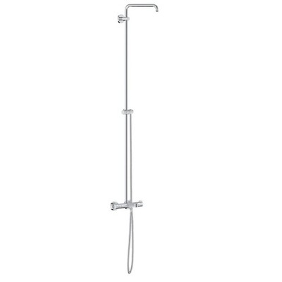 GROHE 26490000 Euphoria Shower System with Bath Thermostat for Wall Mount
