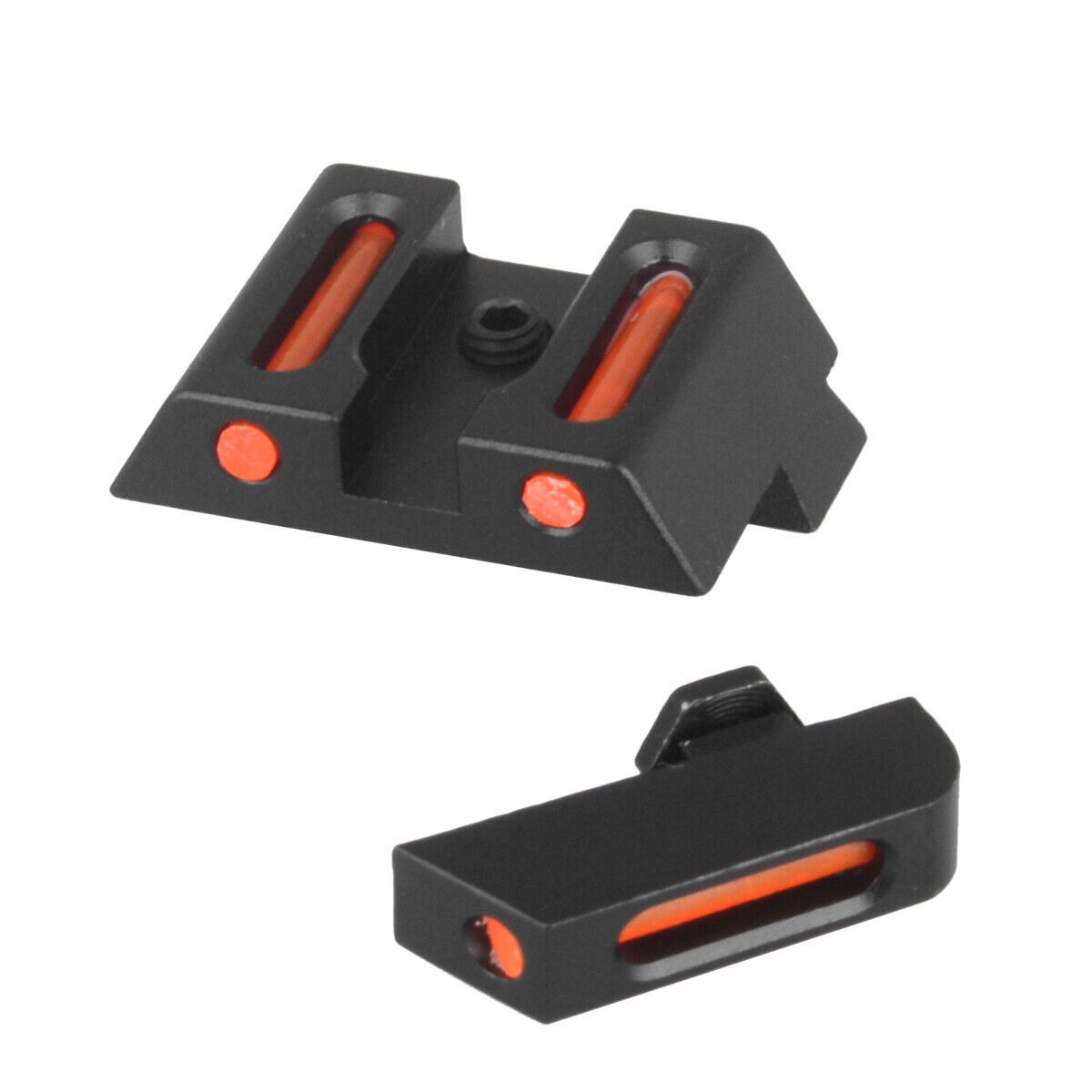Rapid Transition Fiber Optic Iron Sights Flip Up Iron Sight Front Rear