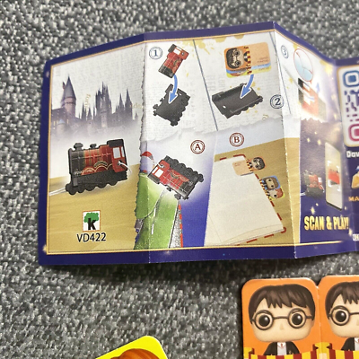 Kinder Joy Egg Hogwarts Express Train Harry Potter Funko Pop