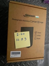 Aimosen 10 X 7 FT Green Screen Backdrop for Photography, Chromakey