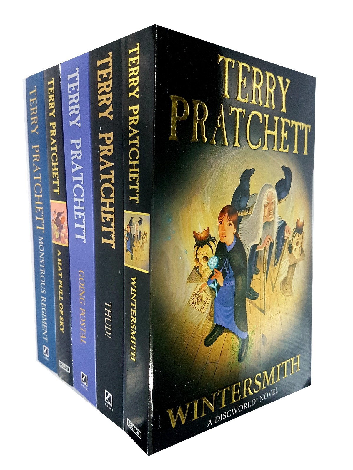 Discworld Novel Series 7 Terry Pratchett (31 to 35) 5 Books Collection Set NEW