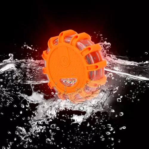 3/6X Warnleuchte Auto Wasserdicht LED Warnleuchte mit Magnet und 9 Leuchtmodi - Bild 11 von 17