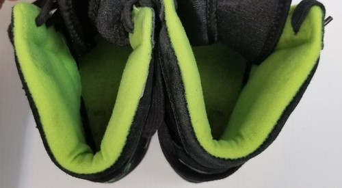 Zapatos de Lucha Asics JL70 Split Second De Colección Para Hombres Talla 9 Negro Verde RARO Años 90 - Imagen 9 de 14