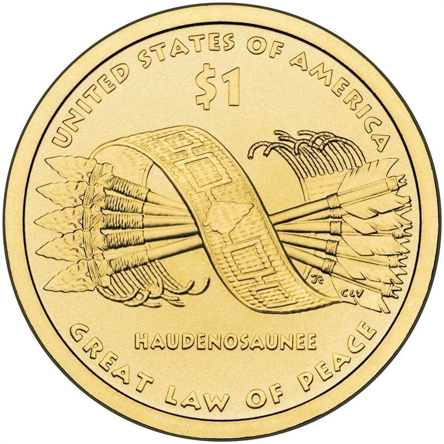 サカガウィアー1ドル硬貨　レアコイン wampanoag treaty イーグル s-l1200.jpg
