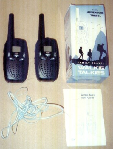 Family Travel Walkie Talkies New in Box