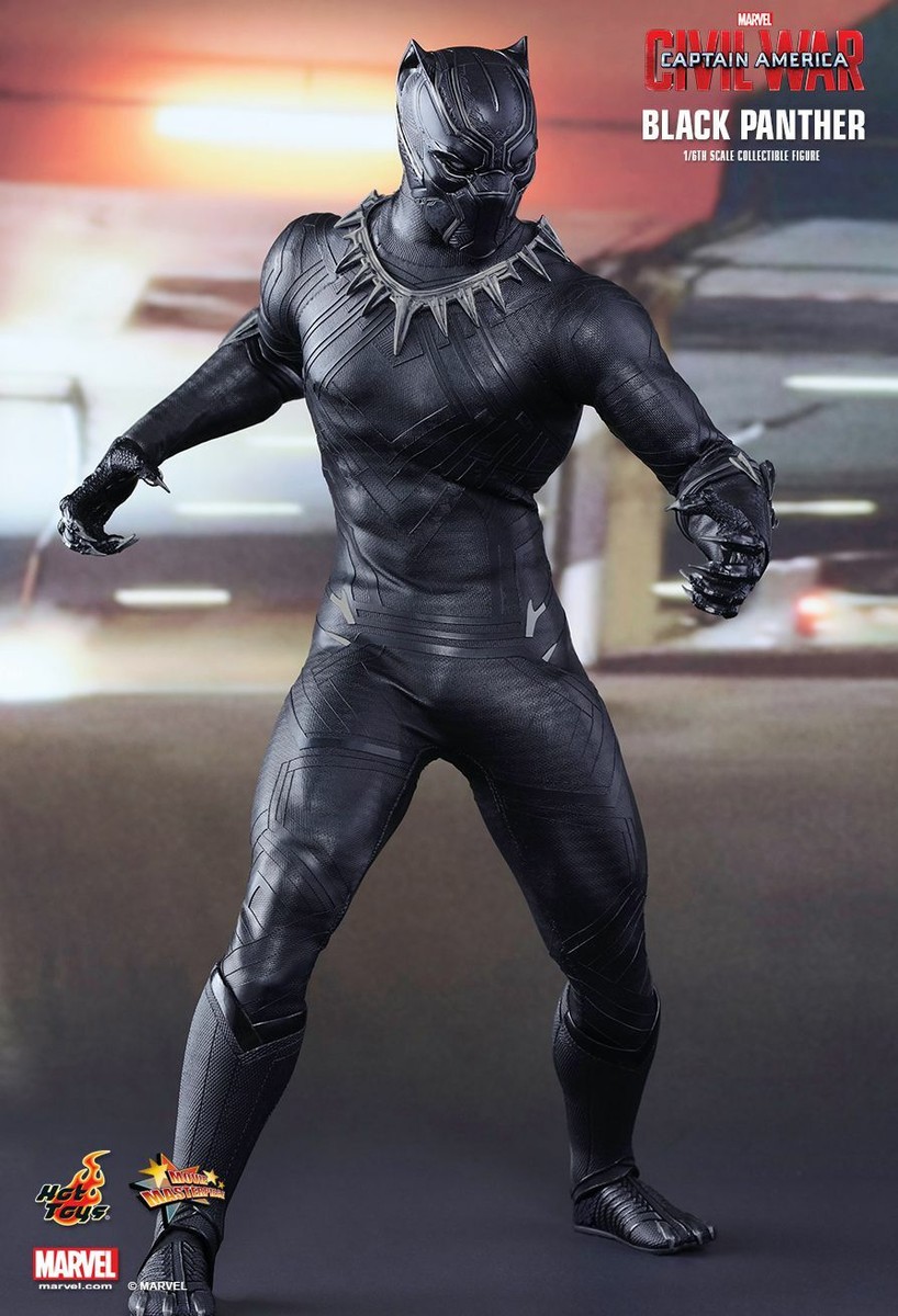 Pre-Owned Hot Toys 1/6 Captain America Civil War Black