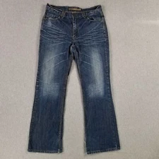 Modern Culture Jeans 32x32 Boot Cut Premium Flap Pockets Heavy Stitching