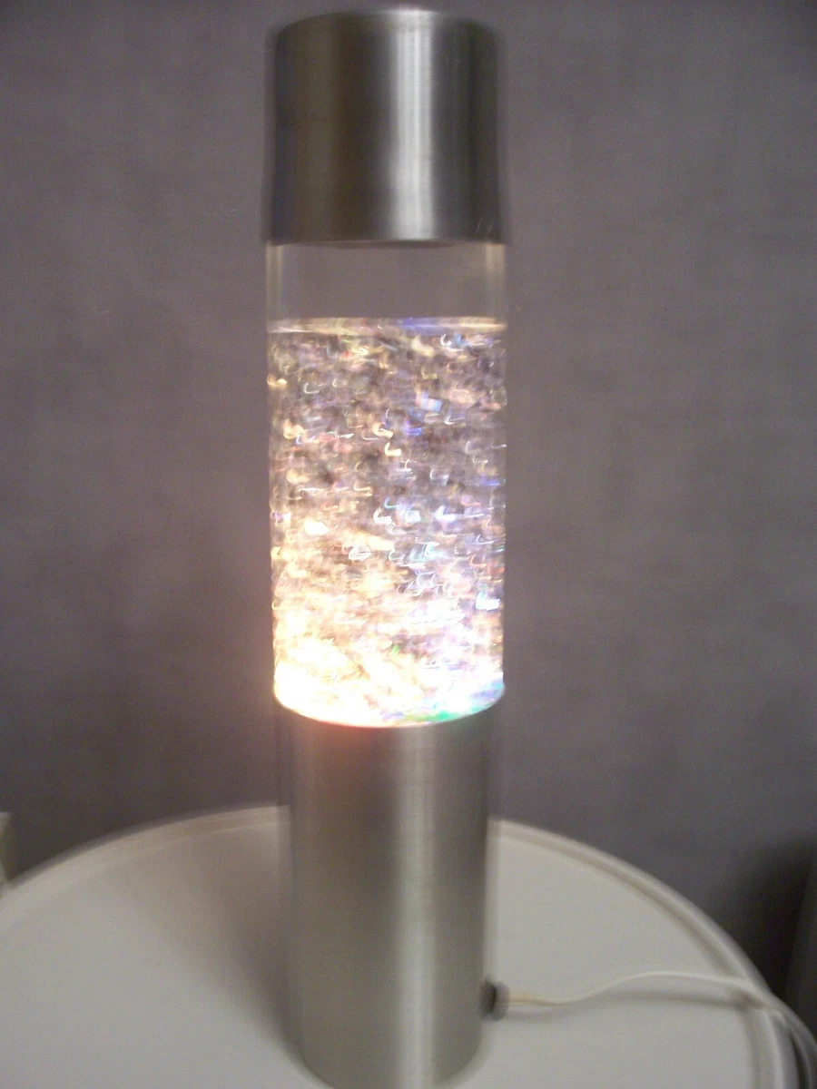 Lampe à Paillettes Vintage • Glitter Lamp • Space Age • 1970