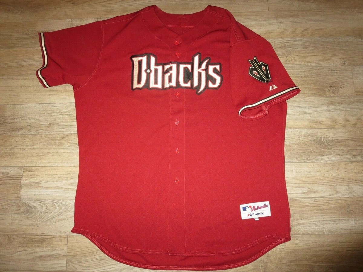 Arizona Diamondbacks Dbacks MLB Team Issued Majestic MLB Jersey 60