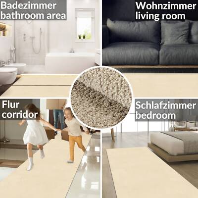 Taracarpet Supersoft Kurzflor Teppich Fiona Wohnzimmer Schlafzimmer Kinderzimmer Flur Läufer Waschbar Rutschfest Uni Mint 160x230 Cm