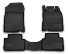 RIGHT HAND DRIVE Floor Liners Car mats for NISSAN Qashqai II, 2014-2021, 4 pcs.