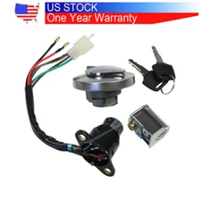 Set Lock Keys Ignition Switch Gas Cap Steering For Honda Rebel 250 CMX250 CA250