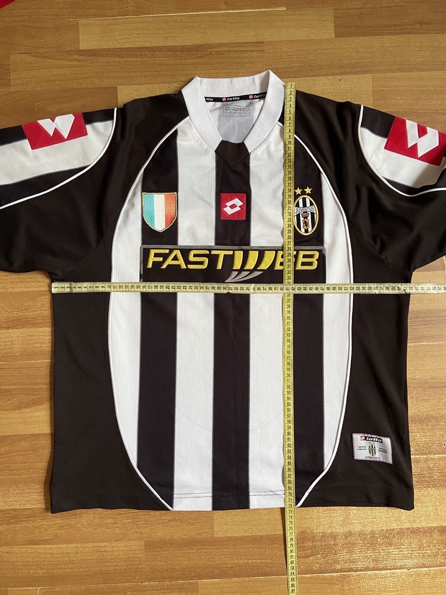 JUVENTUS 2002 2003 HOME FOOTBALL SHIRT SOCCER JERSEY LOTTO