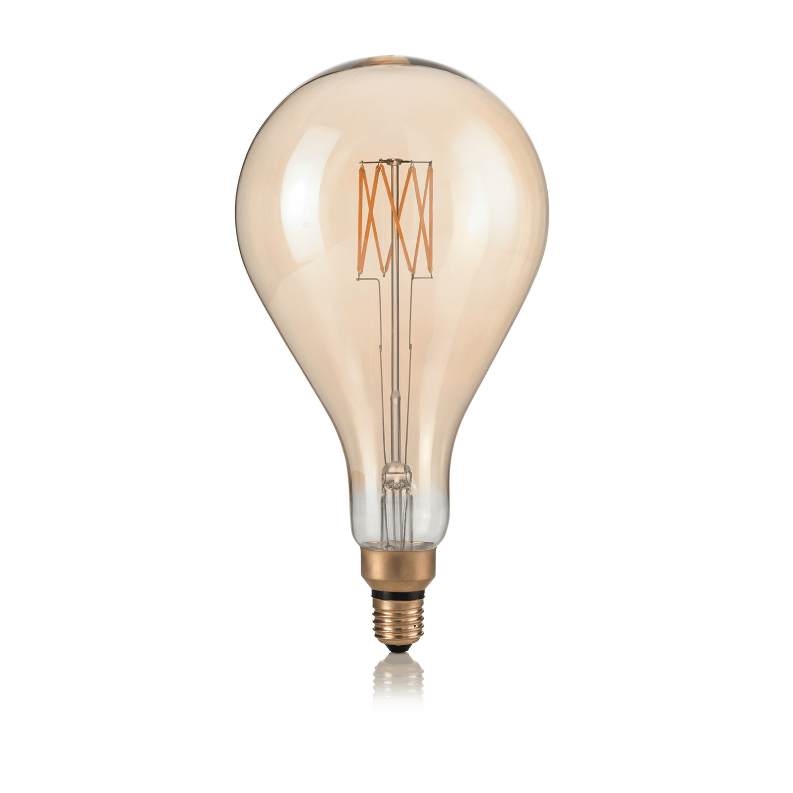 LED E27 8W Goccia XL Ambra Vintage 15.5cm - Ricambio Alta Qualità