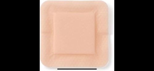 Medline Optifoam Gentle EX 3x3 Bordered Foam Adhesive Dressing BOX OF 10 - Picture 4 of 4