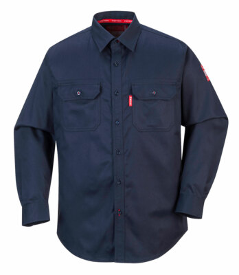 Portwest FR89 Bizflame 88/12 FR Fire Resistant Safety Work Shirt ASTM NFPA ARC2