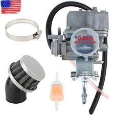 For Yamaha Moto-4 YFM80 1985-1993 Carburetor Carb With Air & Gas Filter 