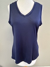Sport-Tek Womens Sleeveless V-Neck Dri-Fit Moisture Wicking T-Shirt LST352 L